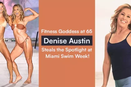 Denise Austin Steals the Spotlight at Miami Swim Week!
